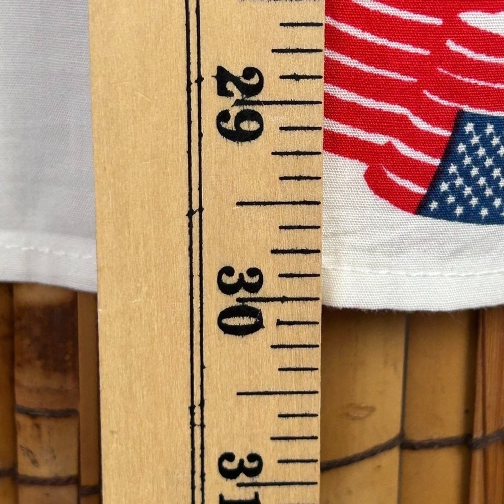 Mad Engine Men's Short Sleeve Button Shirt USA Patriotic America's Birthday Med - Picture 6 of 8
